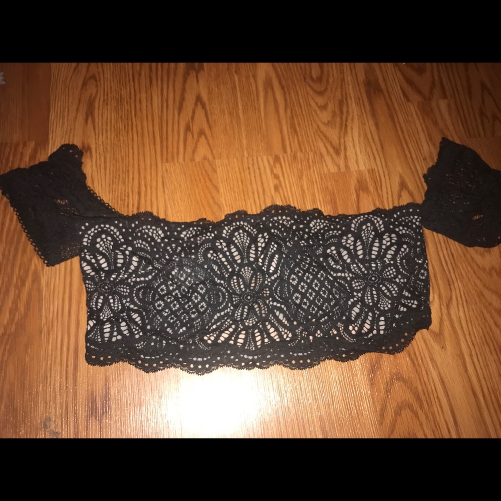 Black bralette